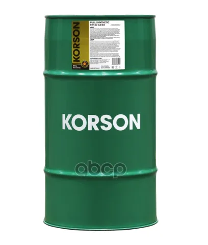 Масло моторное 5W-40 A3/B4 60L