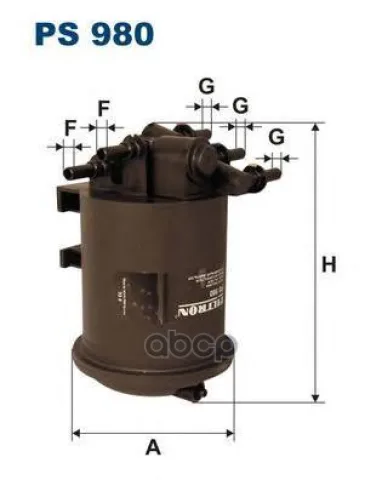 Filtron PS 980 Фильтр топливный