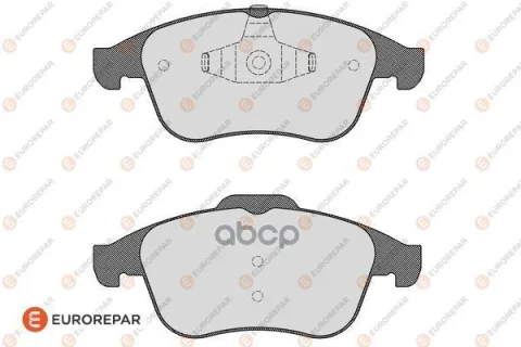 Колодки тормозные RENAULT LAGUNA III 2.0/2.0D 07> передн. — фотография товара