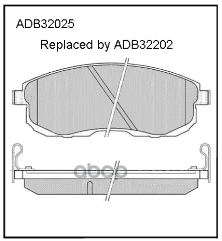 Колодки тормозные передние Suzuki SX4 06-15 / Nissan Juke 10-14  Primera  Skyline  Tiida  350Z / Inf