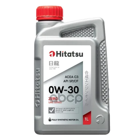 Масло моторное синт. 0W-30 1л API SP/CF, ACEA С3, 229.51/52, LL04, RN0700/0710, Dexos2, Porsche C30