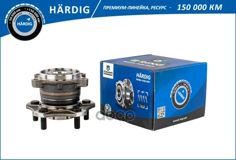 Ступица с подшип. в сборе NISSAN Qashqai (07-) (задн.) [d=148] (HBK5042) B-RING HARDIG