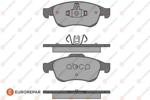 Колодки тормозные RENAULT DUSTER 10>/FLUENCE 10>/MEGANE III 08> передн.