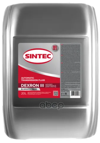 Масло SINTEC ATF III Dexron 20л