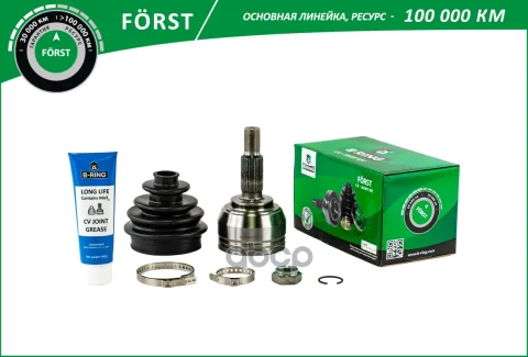 Шрус RENAULT Duster (10-) (наруж.) [25/33] (BOC1910) B-RING FORST