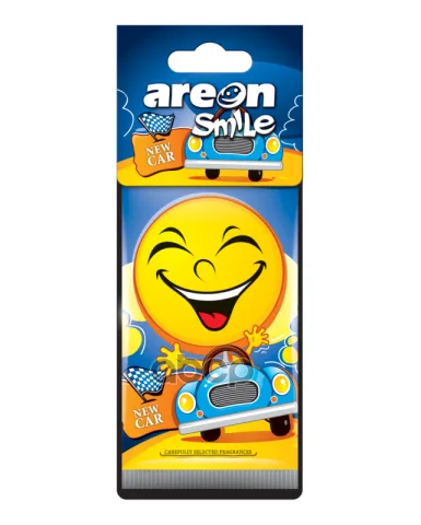 Ароматизатор "AREON SMILE RING"  "Новая машина" 704-321 (мин.упак.10шт)