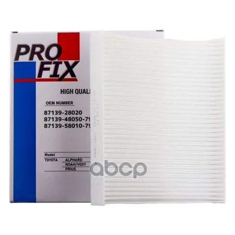 Фильтр салонный Profix