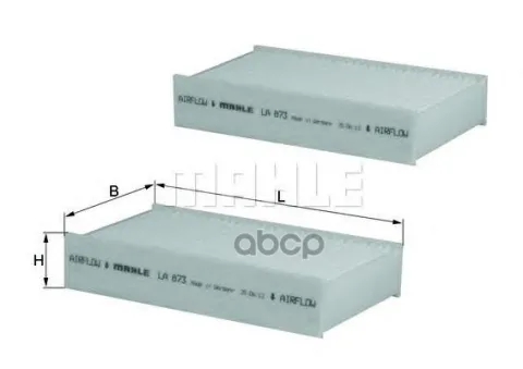 Фильтр салонный KNECHT LA873/S (CU1721-2)