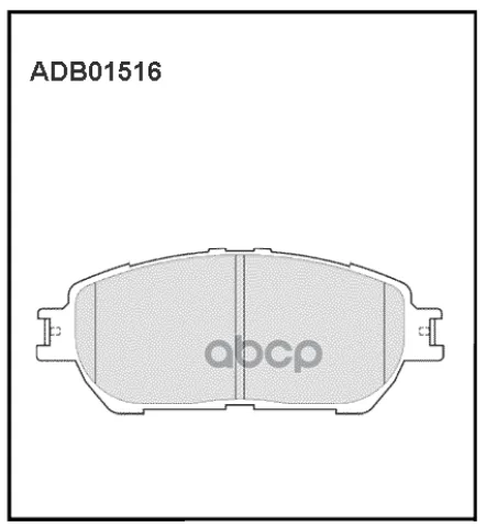 Колодки тормозные передние Toyota Camry (V3) 01-06 / Lexus ES 96-08