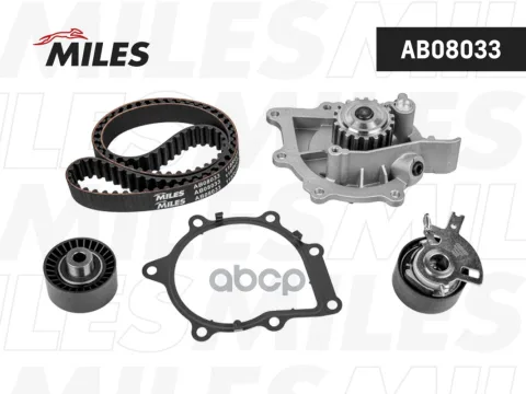 Комплект ремня ГРМ (с помпой) PEUGEOT/CITROEN/FORD/LAND ROVER 2.2D AB08033