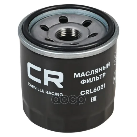 Фильтр масляный Chevrolet Aveo (02-)/Spark (05-) 0.8i/1.2i/Cobalt (13-) 1.5i (Carville Racing)