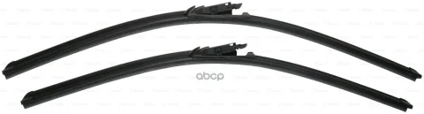 Щетка стеклоочистителя комплект 530+475мм бескаркасная (BOSCH) 2шт. AeroTwin
