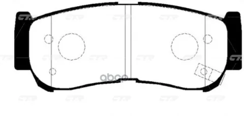 Колодки тормозные HYUNDAI H1 2003 ~ 2007 / Starex 2002 ~ 2004