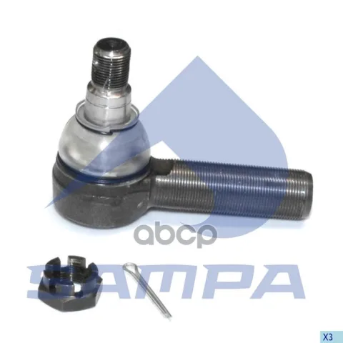 Наконечник правый M28*1.5/M28*1.5K26L=115