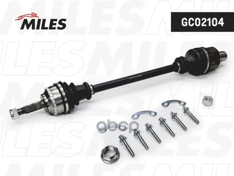 Привод в сборе RENAULT CLIO II/KANGOO 1.4-1.9D 97-05 прав. (ABS)