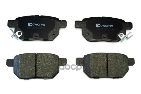 Тормозные колодки задние, Low Metallic (Замена для C12CR0137) — фотография товара