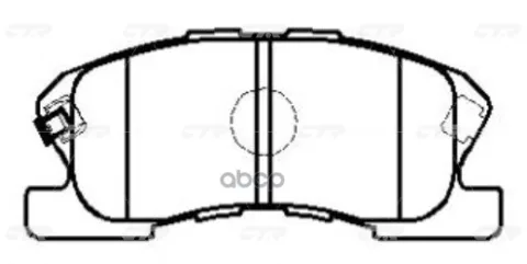 Колодки тормозные TOYOTA Duet 1998 ~ 2004 , DAIHATSU Sirion 1998 ~ 2005 / YRV 2000 ~ 200