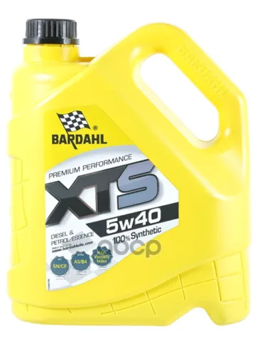 Bardahl XTS 5W40 (4л) 36892 — фотография товара