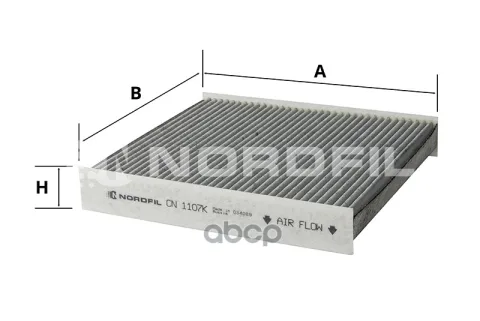 Фильтр салона угольный LADA Vesta Cross  Vesta SW  Vesta SW Cross  X-RAY / RENAULT Alpine A 110 II