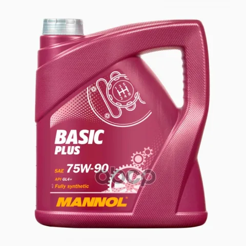 MANNOL/Трансмиссионные масла Basic Plus GL4 SAE75W-90  4x4lt