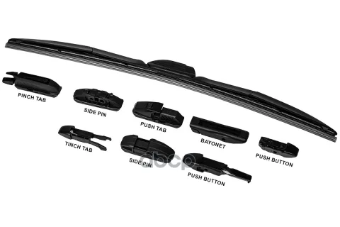 Щетка стеклоочистителя с адаптерами 21/530 mm, (гибридная) VW VENTO (1H2) 01/92 - 09/98, VW VENTO (1