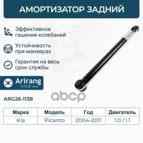 Амортизатор задний GAS — фотография товара