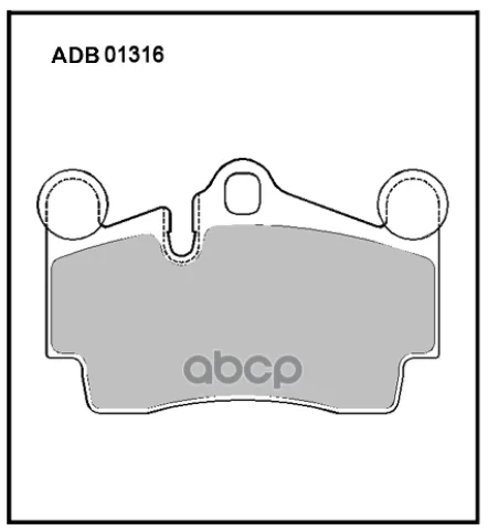 Колодки тормозные задние VW Touareg 02-10  10-18 / Porsche Cayenne 02-10 / Audi Q7 06-15