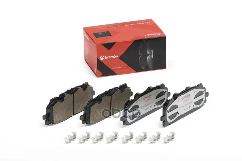 Колодки тормозные дисковые передн. серии Brembo Xtra AUDI A4 (8W2  B9) 05/15-> / AUDI A4 Avant (8W5 — фотография товара