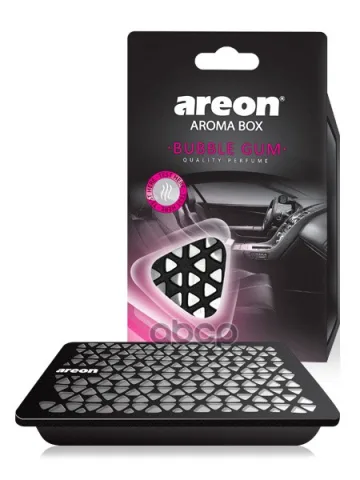 Ароматизатор под сиденье "AREON AROMA BOX" Bubble Gum ABC-02
