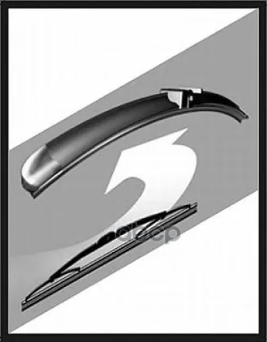 Щетка стеклоочистителя WB 92, front / страна пр-я BE /