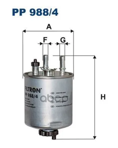 Filtron PP 988/4 Фильтр топливный