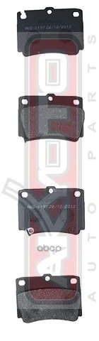 Колодки тормозные дисковые задние MITSUBISHI MITSUBISHI PAJERO/MONTERO SPORT CHALLENGER K94W/K9