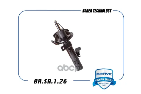 Амортизатор передний левый 1234204 BR.SA.1.26 Ford Focus II, C-MAX 1,4-1,6 — фотография товара