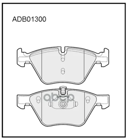 Колодки тормозные передние BMW 1 (E81  E82  E87) / BMW 3 (E90  E91  E92)