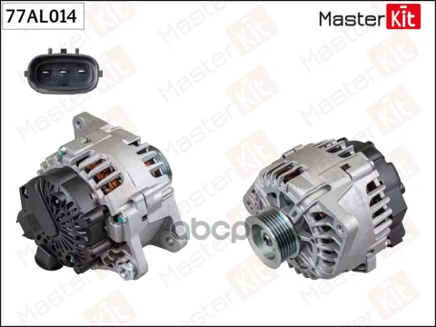 Генератор  HYUNDAI SOLARIS, KIA CEED/RIO 110A (14V 110A) Masterkit