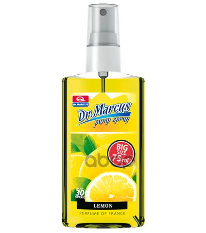 Ароматизатор Др.Маркус Pump Spray в пласт. бутылочке 75мл.Lemon ЧЗ ОСУ