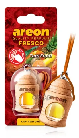 Ароматизатор "AREON FRESCO" флакон с деревянной крышкой "Тутти фрутти" 051-323