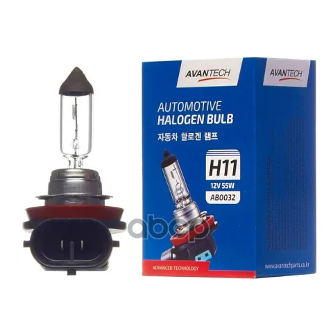 Лампа головного света Avantech H11 12V 55W