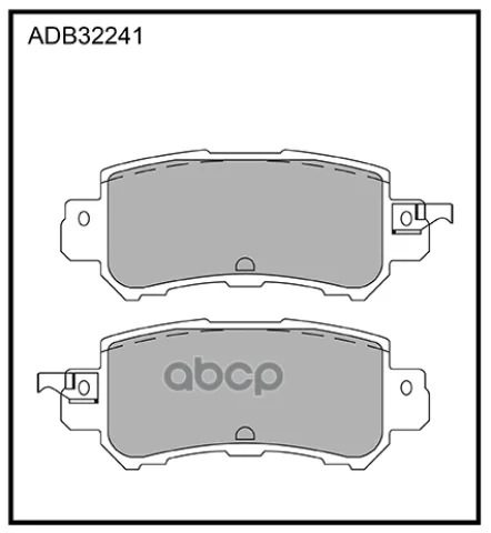 Колодки тормозные задние Mazda CX-3 15->  CX-5 11-17