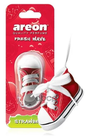 Ароматизатор "AREON FRESH WAVE" (кеды) Клубника KED-905 — фотография товара
