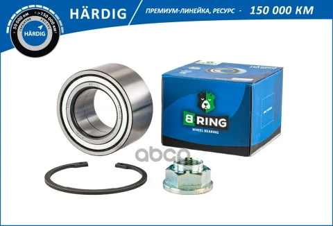 Подшипник ступицы MERCEDES ML (W163) (99-) (перед. компл.) [49x88x46] (HBK1627) B-RING HRDIG