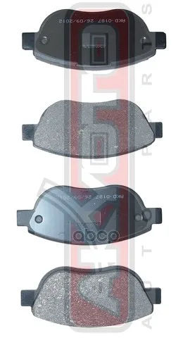 Колодки тормозные дисковые передние CITROEN CITROEN C4 2004-> XSARA 00->  XSARA PICASSO(N68) 00->  B