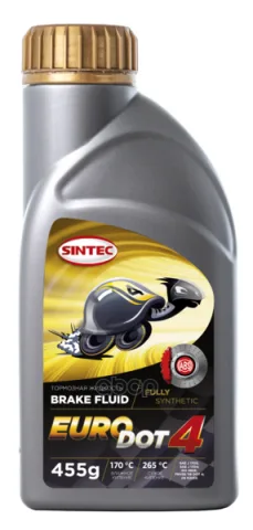 Тормозная жидкость Sintec EURO DOT-4 (0,455кг)