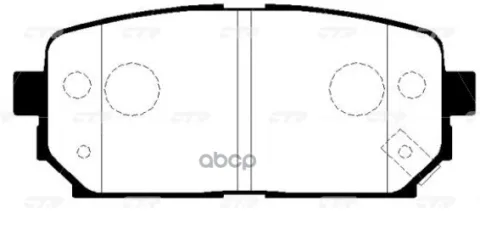 Колодки тормозные дисковые KIA GK0548