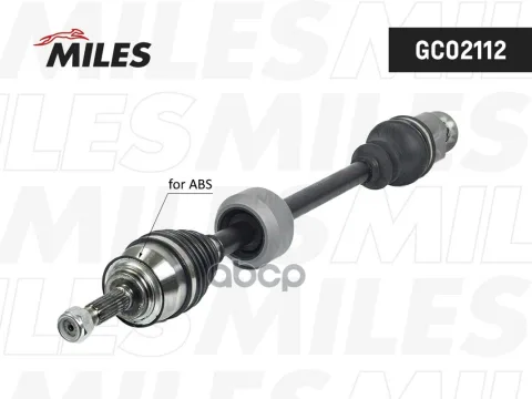 Привод в сборе RENAULT LOGAN правый без АБС (GKN 304510) GC02112