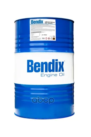 Масло моторное 208л  полусинтетика BENDIX POWER LINE SAE 10W-40 API SL/CF ACEA A3/B4 MB229.1 VW 501.