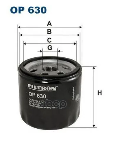 Filtron OP 630 Фильтр масляный