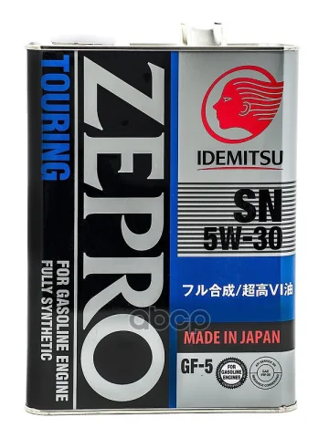 Масло моторное IDEMITSU Zepro Touring 5W-30 4л.