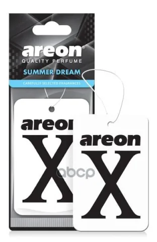 Ароматизатор "AREON REFRESHEMENT X-VERSION" бумажный "Летняя мечта"  AXV-010  (мин.упак.10шт)