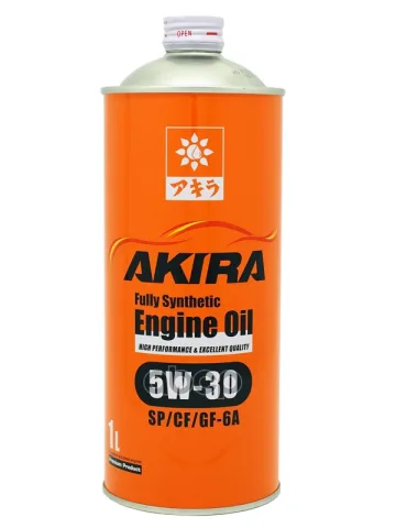 Масло моторное  5W-30  AKIRA ENGINE OIL FS SP/CF/GF-6 (1л х 20) — фотография товара